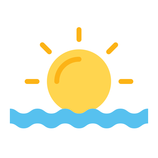 Sunset Generic Flat icon