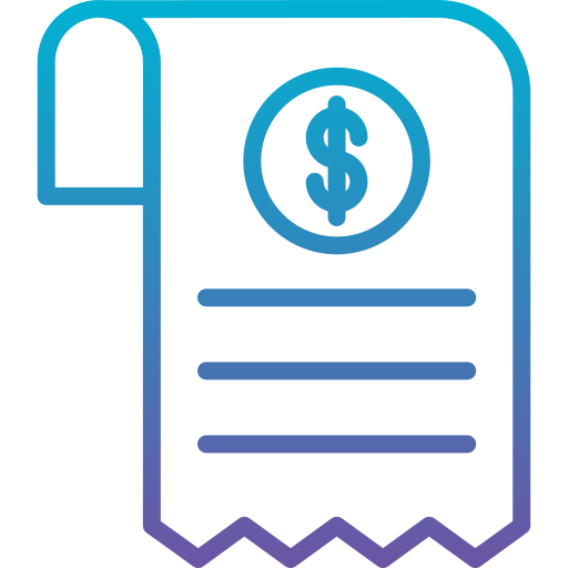 Invoice - free icon