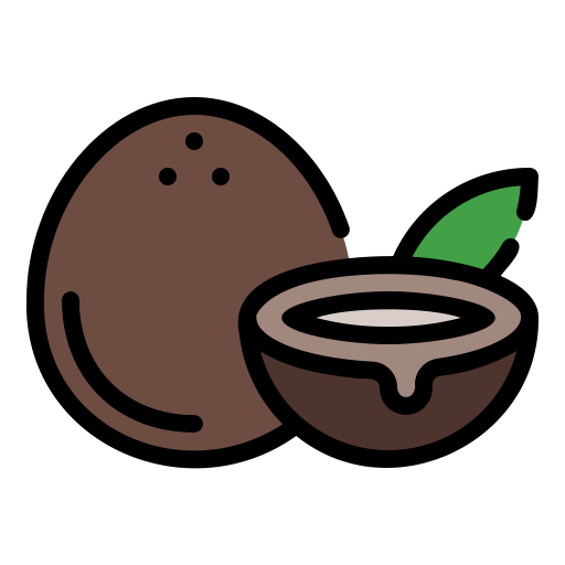 noix de coco Icône gratuit noix de coco Icône gratuit