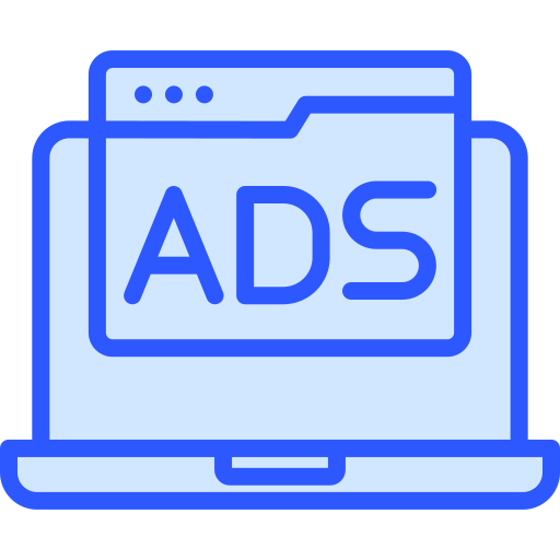 Digital advertising free icon