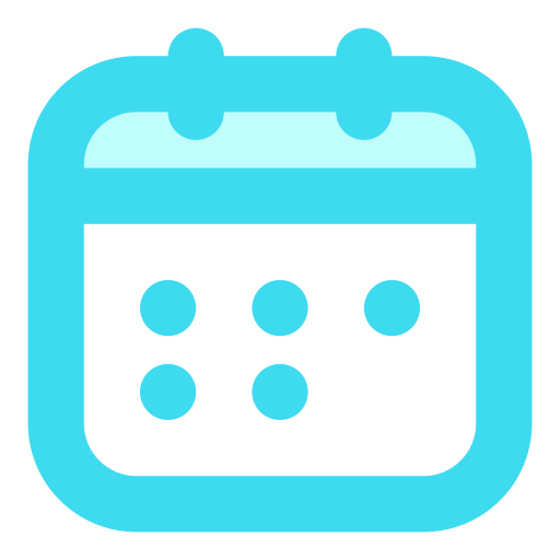 Calendar Generic Blue icon