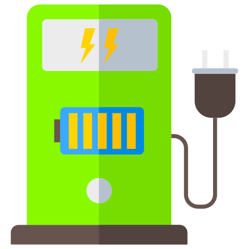 estacion electrica icono gratis