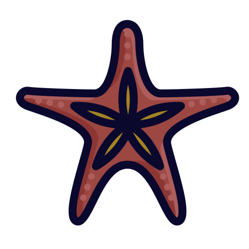 estrella de mar icono gratis