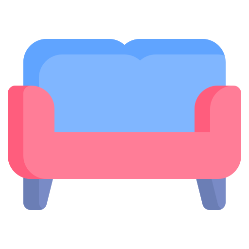 Couch Generic Flat icon