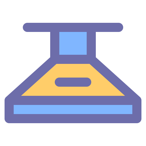 Extraction hood free icon