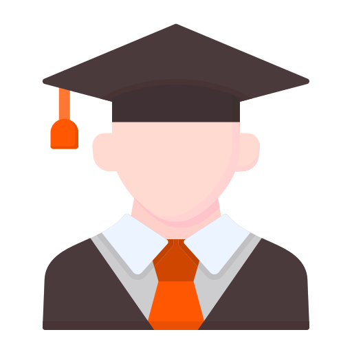 graduación icono gratis