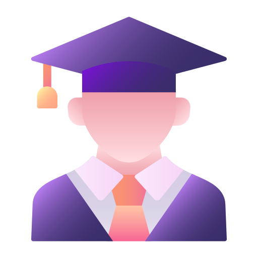 graduación icono gratis