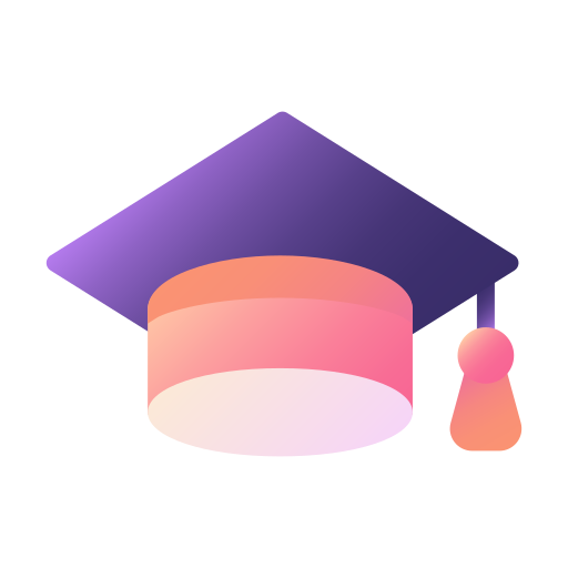 sombrero de graduacion icono gratis