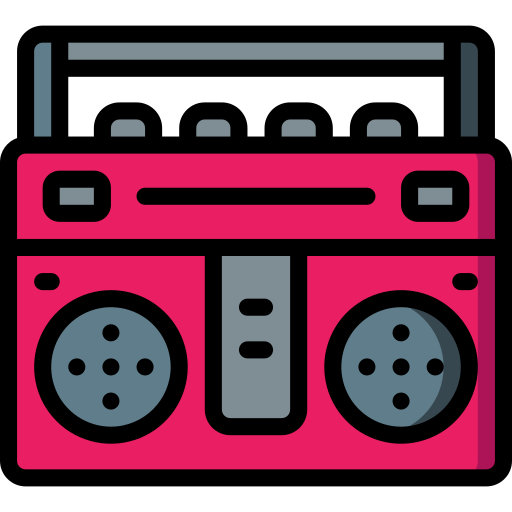 boombox icono gratis