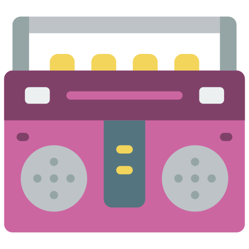 boombox icono gratis