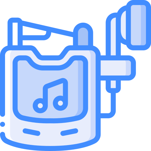 reproductor de música icono gratis