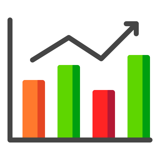 Bar chart - Free business icons