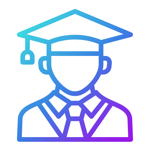 graduación icono gratis