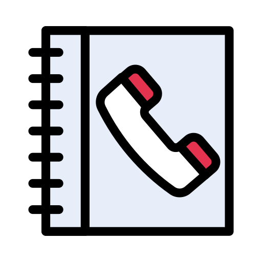 Phone book free icon