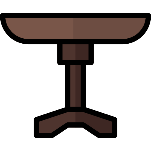 Table Generic Outline Color icon