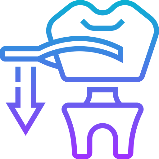 corona dental icono gratis