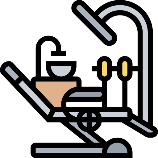 fauteuil de dentiste Icône gratuit fauteuil de dentiste Icône gratuit