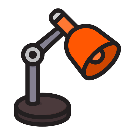 Desk lamp free icon Desk lamp free icon