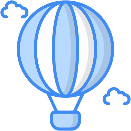 Hot air balloon free icon Hot air balloon free icon