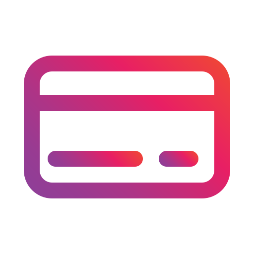 Credit card Generic Gradient icon