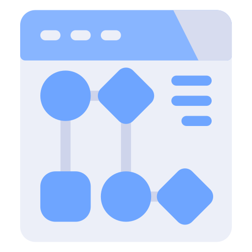 flujo de trabajo icono gratis