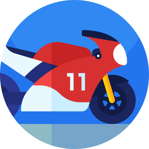 motocicleta icono gratis