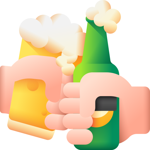 Cheers 3D Color icon