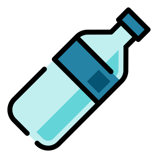 Water Bottle Generic Outline Color Icon