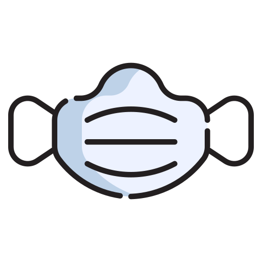 Face mask Generic Thin Outline Color icon