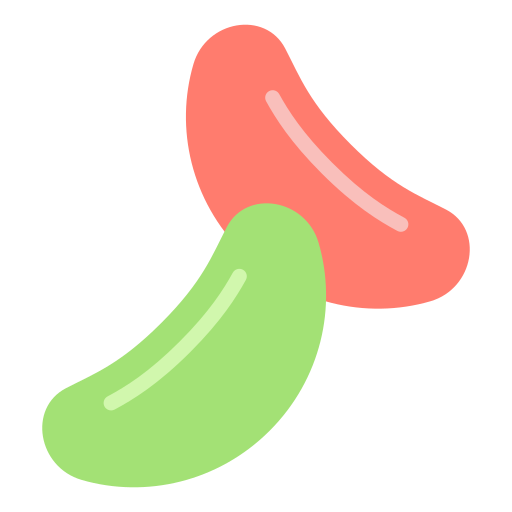 Jelly beans Generic Flat icon