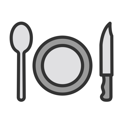 Plate Generic Outline Color Icon