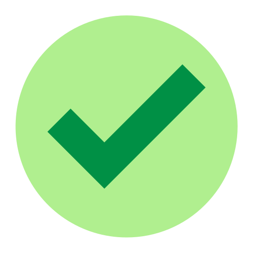 Double check icon two green checkmarks Royalty Free Vector