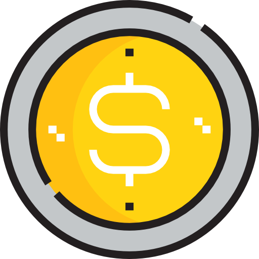 moeda grátis ícone