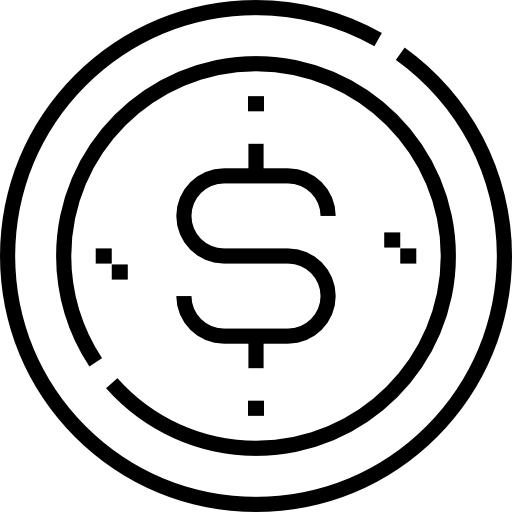 moeda grátis ícone