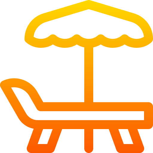 Deck chair free icon