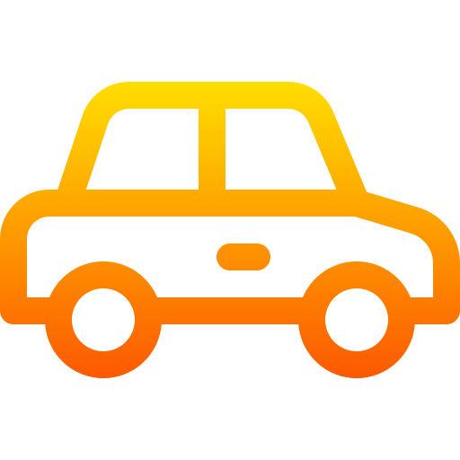 Car Basic Gradient Lineal color icon