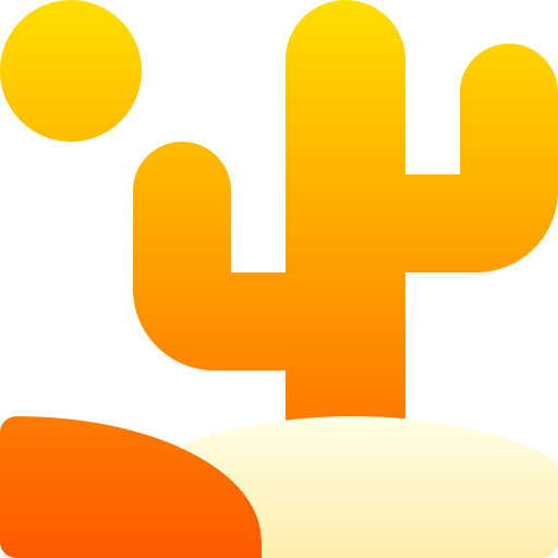 Desert Basic Gradient Gradient icon