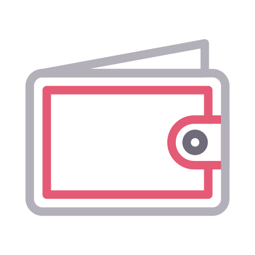 billetera icono gratis