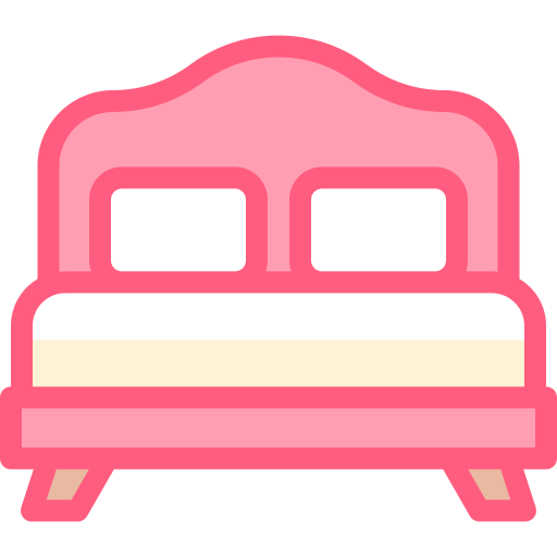 cama matrimonial icono gratis