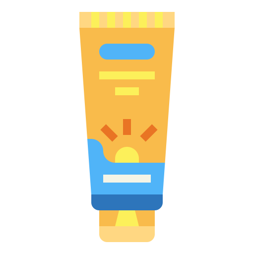 Sunscreen free icon