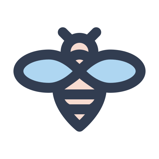 abeja icono gratis