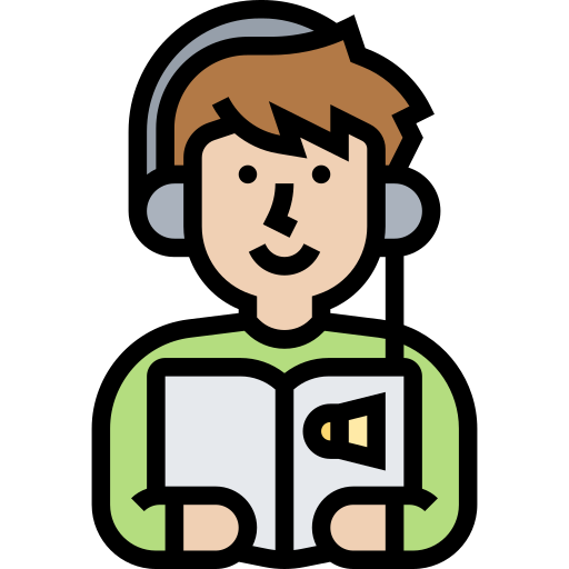 audio libro icono gratis