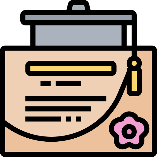 Diploma free icon