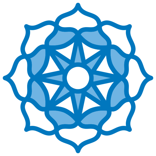 Mandala Generic Blue icon