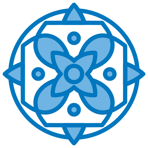 Mandala Generic Blue icon