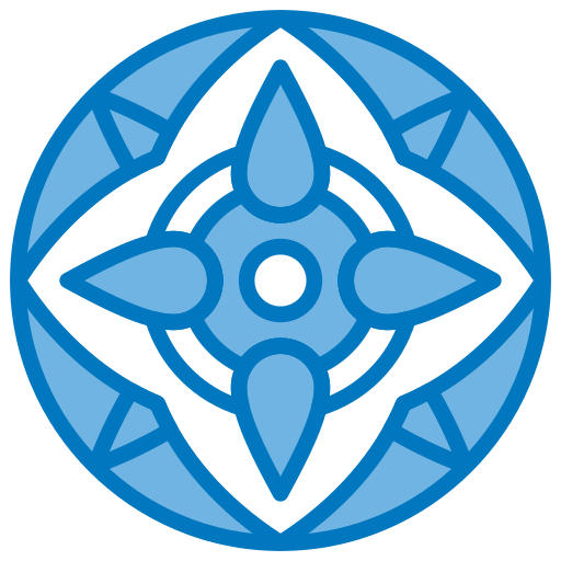 Mandala Generic Blue icon