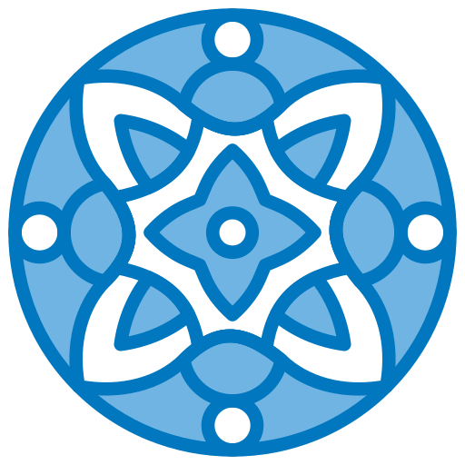 Mandala Generic Blue icon