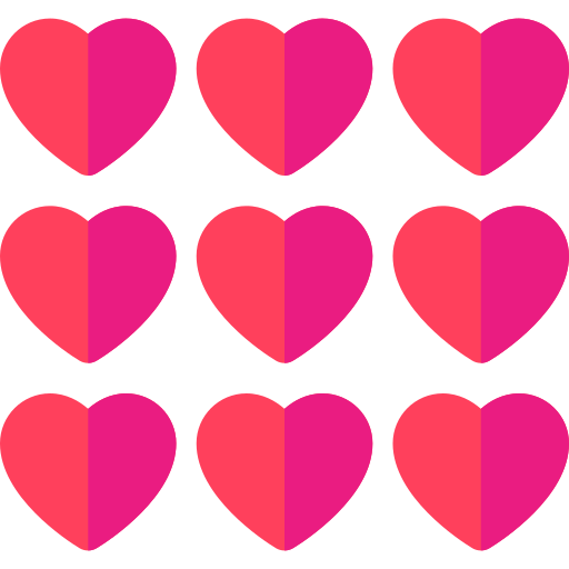 corazones icono gratis