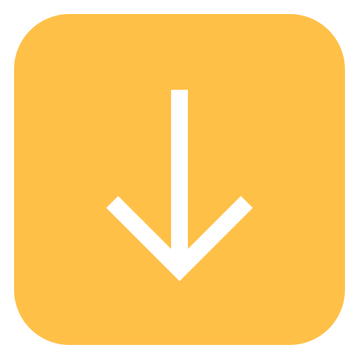 flecha hacia abajo icono gratis