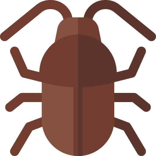 Cockroach Basic Rounded Flat icon